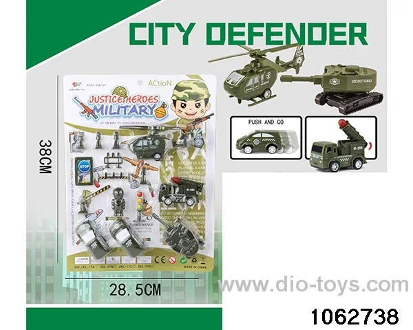 pull back car in blister