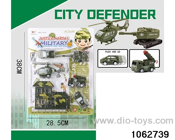pull back car in blister