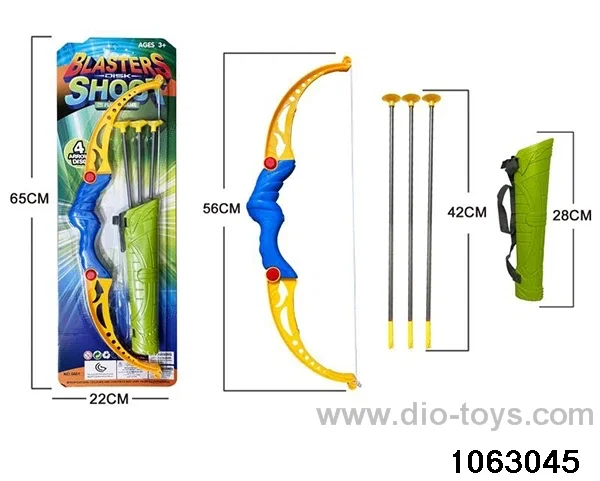Bow and Arrow Toys in Blister card
