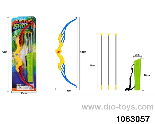 Bow and Arrow Toys in Blister card