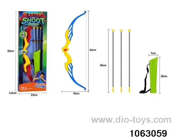 Bow and Arrow Toys in color box