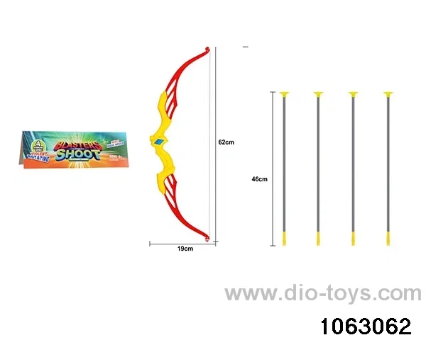 Bow and Arrow Toys in PP bag with header