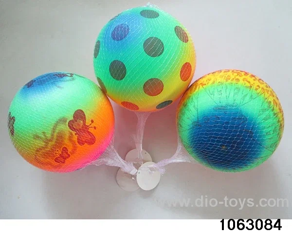9 inch Rainbow Ball（3 Mixed）in Net bag