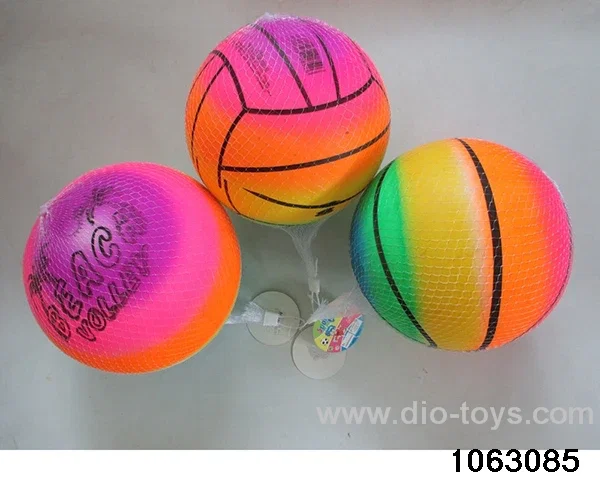 9 inch Rainbow Ball（3 Mixed）in Net bag