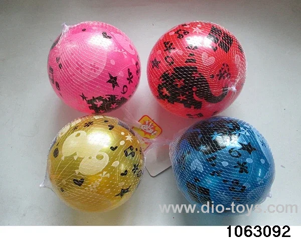 9 inch double printed ball in Net bag
