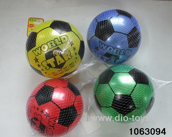 9 inch single print ball in Net bag