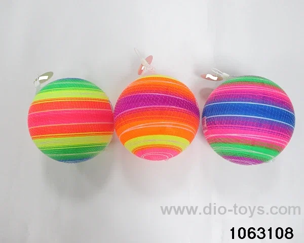 9 inch colourful ball in Net bag