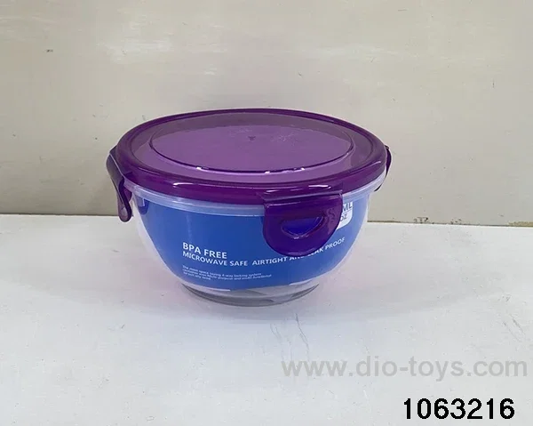 food container in Plastic film