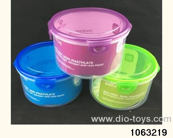 food container in Plastic film
