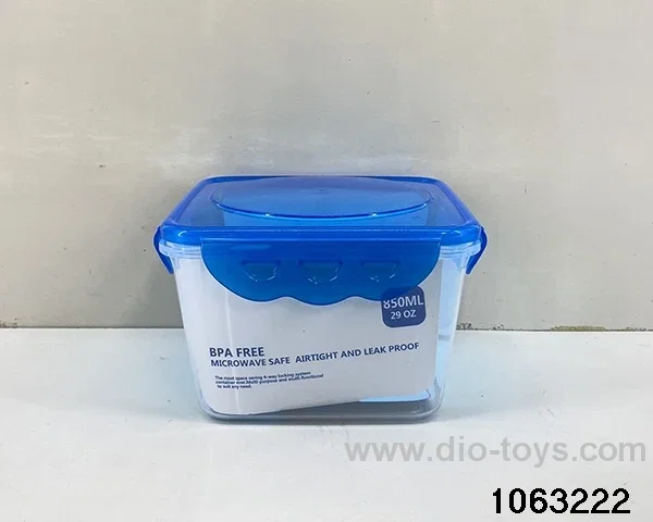 food container in Plastic film