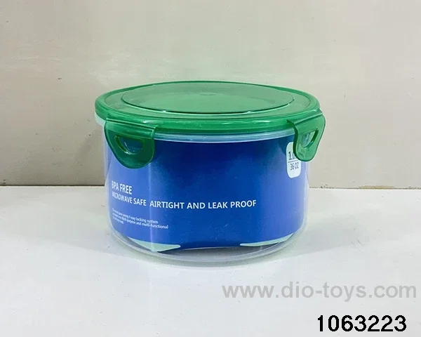 food container in Plastic film