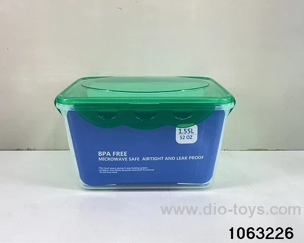 food container in Plastic film