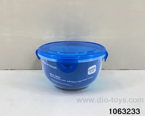 food container in Plastic film