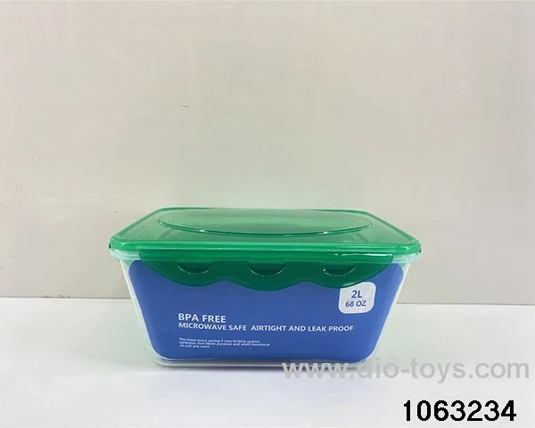 food container in Plastic film