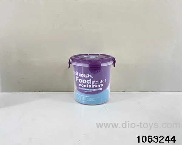 food container in Plastic film