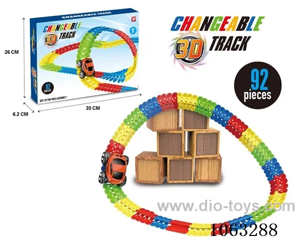 B/O assembly rail car with light