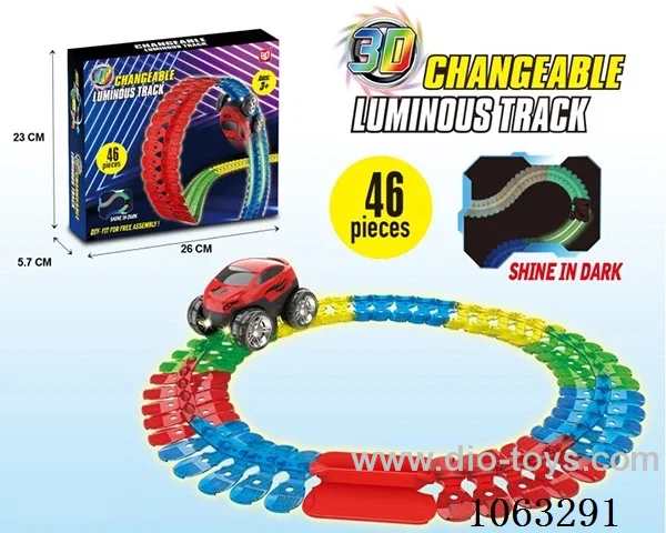 B/O assembly rail car with light