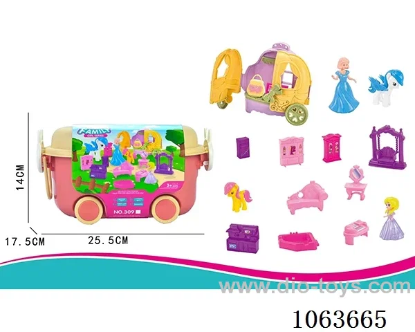 Princess carriage set