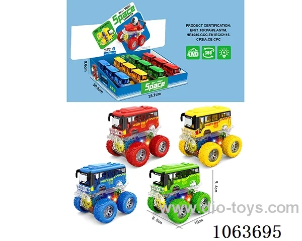 Inertia stunt car 12PCS included battery