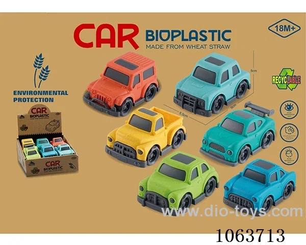 Straw material  Free Wheel Car