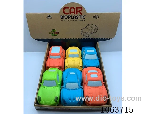 Straw material  Free Wheel Car