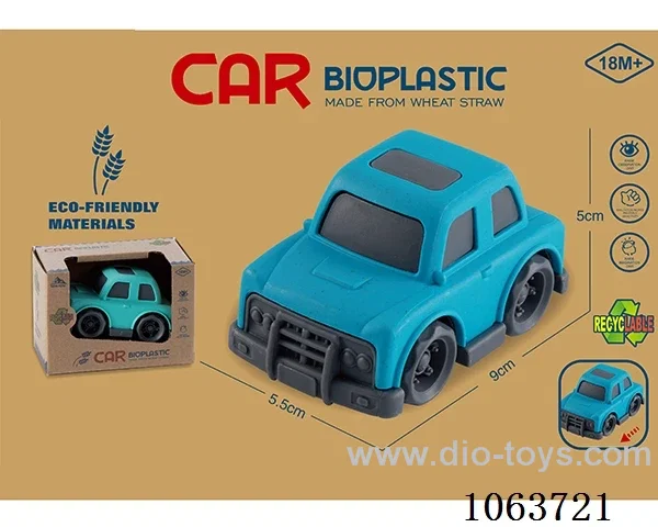 Straw material  Free Wheel Car