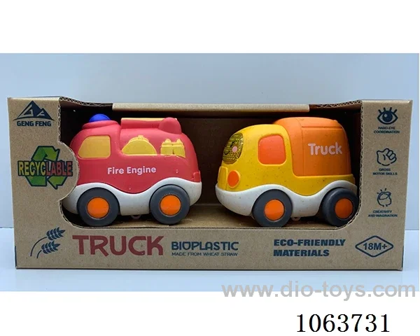 Straw material  Free Wheel Car
