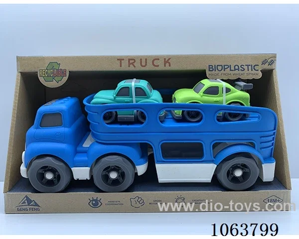 Straw material  Free Wheel Car