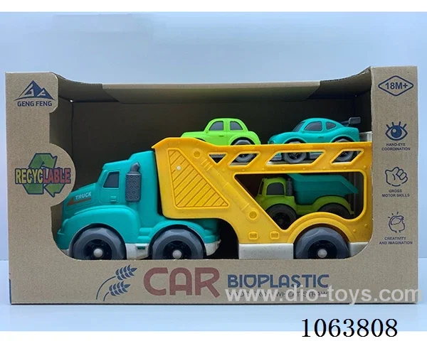 Straw material  Free Wheel Car