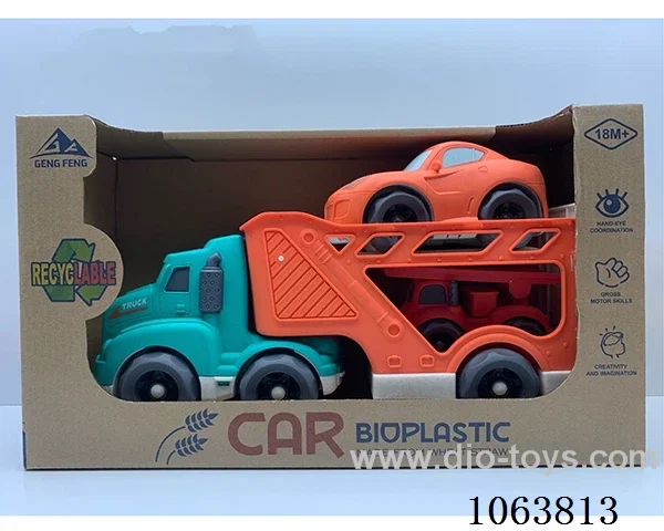 Straw material  Free Wheel Car