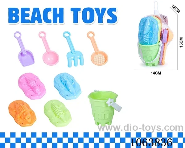 BEACH TOYS in Net bag
