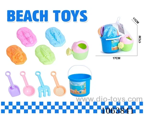 BEACH TOYS in Net bag