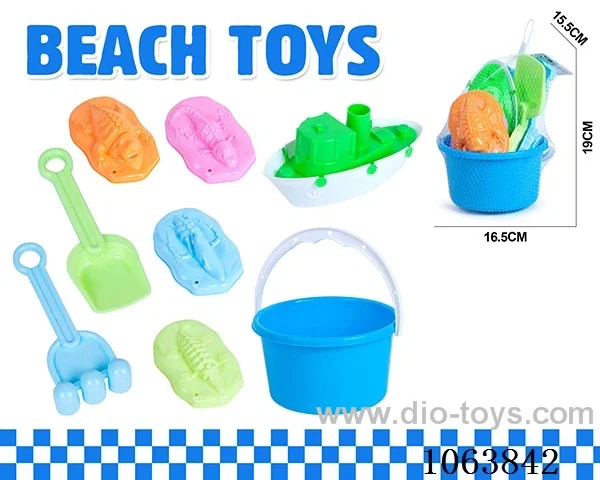 BEACH TOYS in Net bag