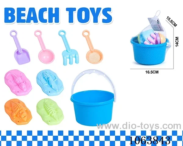 BEACH TOYS in Net bag