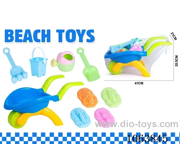 BEACH TOYS in Net bag
