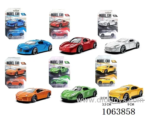 1:60 pull back alloy car