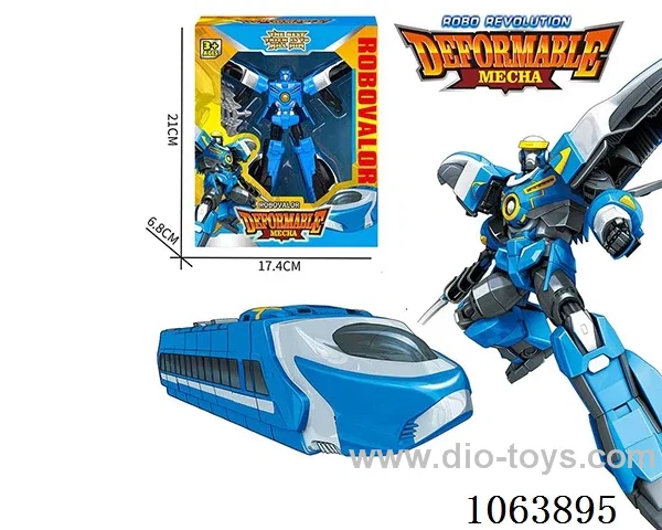 Shape-shifting Dynamo Brave Train robot