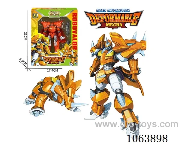 The Shape-shifting Spirit Warrior Iron Rhino robot