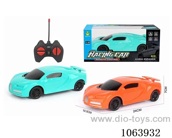 1：18 4ch rc car not included battery