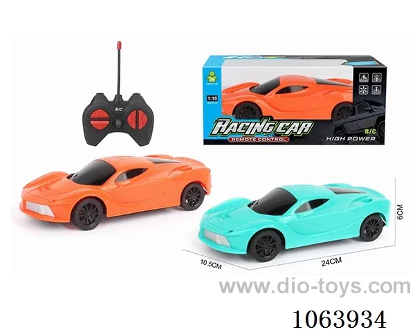 1：18 4ch rc car not included battery