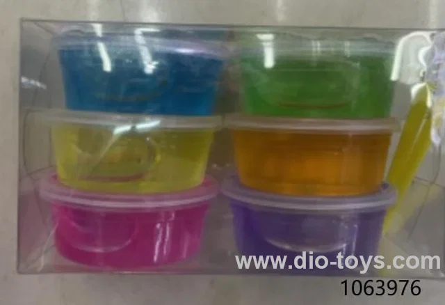 13*8*6.5cm crystal clay（6pcs/box）