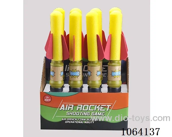 39cm soft air rocket gun toys