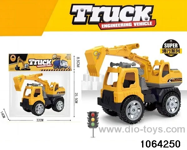 skid steer in PVC bag