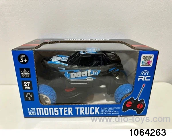 27mhz 1:20 4ch RC car(electricity included) in window box