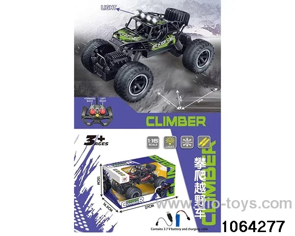 1:16 RC car (electricity included) in window box