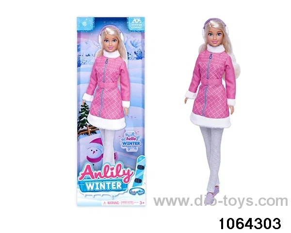 11.5 inch doll in window box