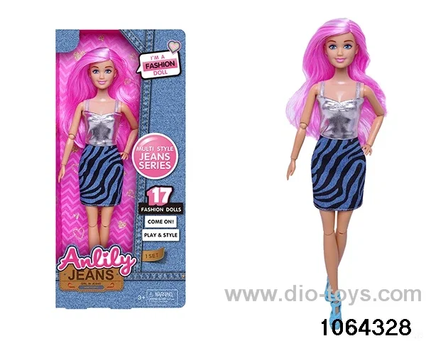 11.5 inch doll in window box