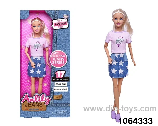 11.5 inch doll in window box