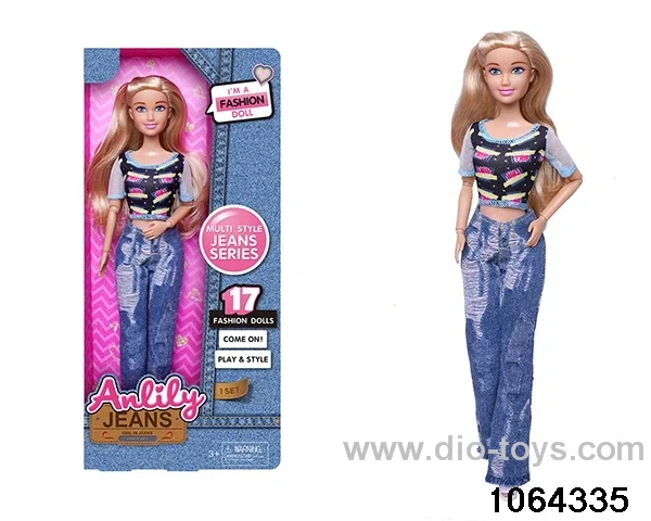 11.5 inch doll in window box