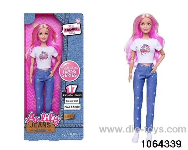 11.5 inch doll in window box